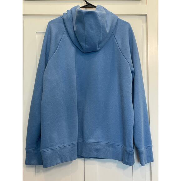 Under Armour Lt.  Blue  Fleece Freedom Rival hoodie XL - Picture 2 of 12